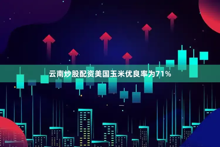 云南炒股配资美国玉米优良率为71%